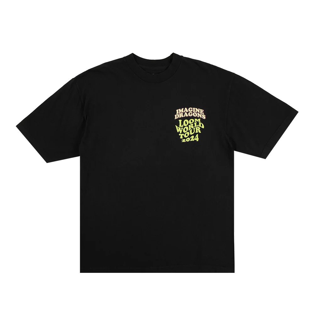 Black Cartoon Dragon Tee - Image 2