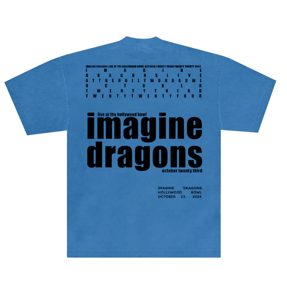 Hollywood Bowl Blue Event Youth Tee