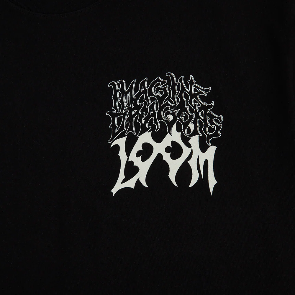Loom 3 Faces Black Tee - Image 4