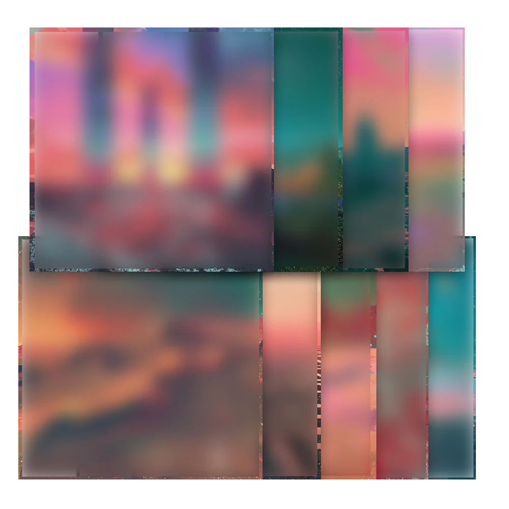 LOOM Limited Edition Printed Digital Art Puzzle Vinyl - Image 2