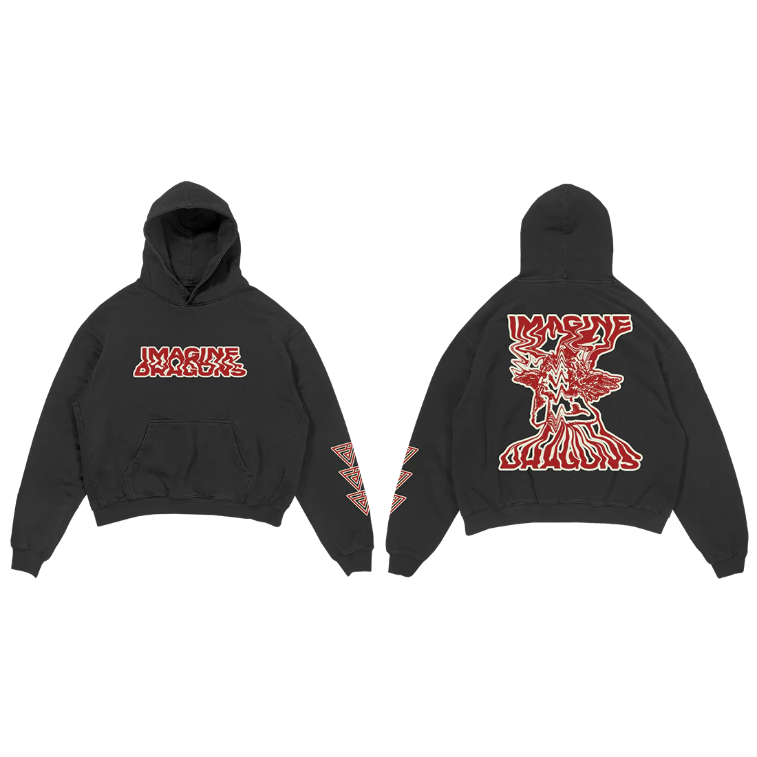 Melting Logo Hoodie
