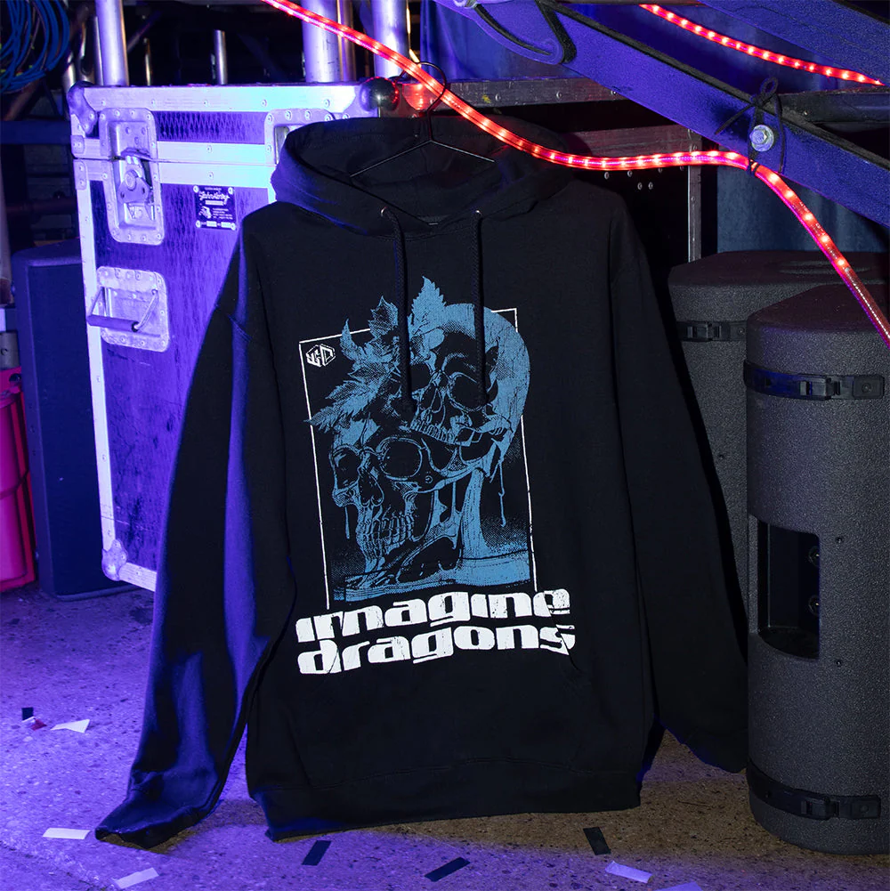 Melting Skull Hoodie Youth