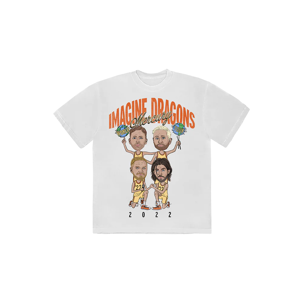 MERCURY TOUR CARTOON T-SHIRT