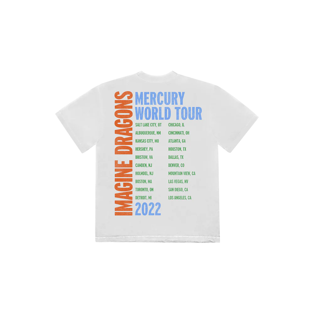 MERCURY TOUR CARTOON T-SHIRT - Image 2