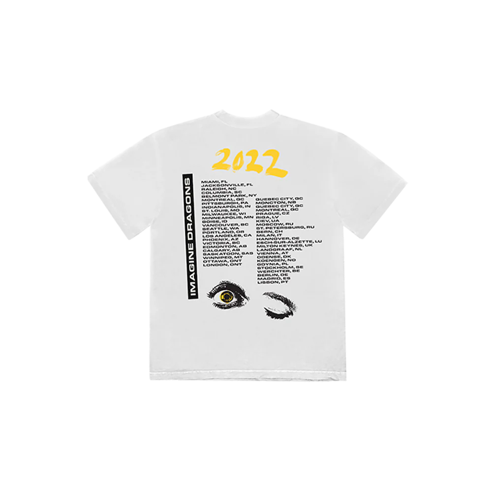 MERCURY TOUR DATEBACK LEG 1 T-SHIRT - Image 2