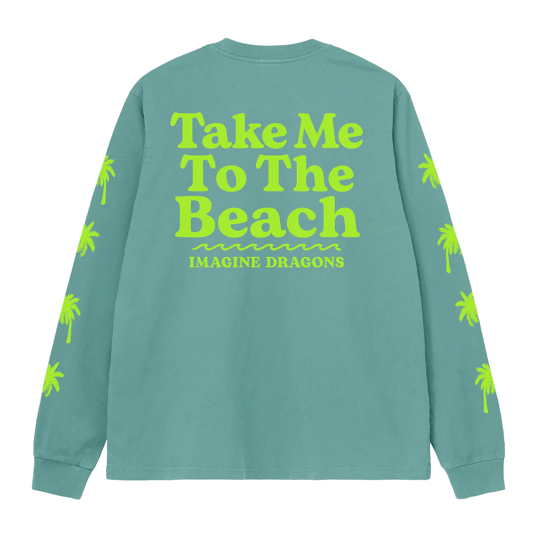 Take Me To the Beach Long Sleeve Tee - Image 2