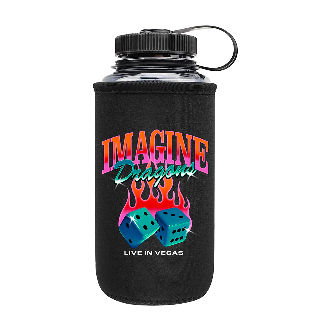 VINTAGE VEGAS WATERBOTTLE/SLEEVE